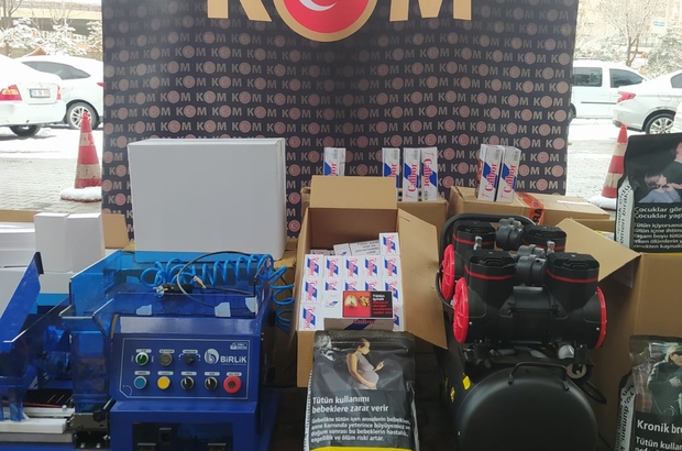 Kayseri'de kaçakçılık operasyonunda 2 kişi yakalandı