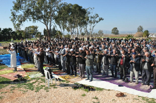 Mersin'de yağmur duası edildi