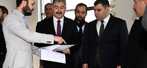 Osmaniye Valisi Yılmaz, yapımı devam eden merkezde incelemelerde bulundu