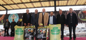 Manisa Büyükşehir Belediyesinden çiftçilere gübre desteği