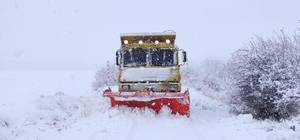 Malatya'nın yüksek kesimlerinde kar etkili oluyor