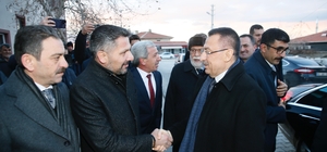 TBMM Başkanı Şentop ve Cumhurbaşkanı Yardımcısı Oktay, Günyüzü Belediyesini ziyaret etti