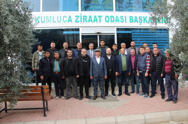 Kumluca Ziraat Odasında Hidayet Kökce yeniden başkan seçildi