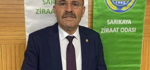 Sarıkaya Ziraat Odası Başkanlığına Şevki Güngör yeniden seçildi