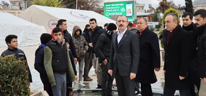 Ticaret Bakanı Mehmet Muş, Kilis'te depreme ilişkin açıklama yaptı: