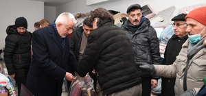 Isparta'dan deprem bölgesine yardım 