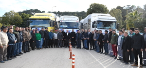 Antalya'dan deprem bölgesine yardım ve destekler sürüyor