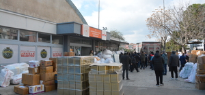 Manisa'dan deprem bölgesine personel ve yardım malzemesi sevkiyatı sürüyor