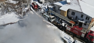 Burdur'da evde çıkan yangın hasara neden oldu