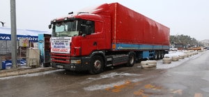 Amasya'nın ilçelerinden deprem bölgesine yardımlar sürüyor