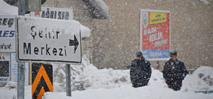 Ağrı ve Ardahan'da kar yağışı etkili oluyor