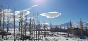 Niğde'de mercek bulutu görüldü