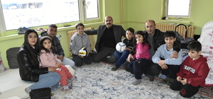 Iğdır'a gelen depremzede çocuklara antrenörler uyum eğitimi verecek