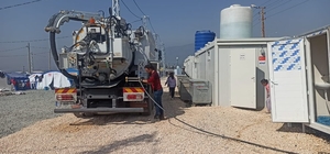 Hatay'da şebeke suyu ve kanalizasyon çalışmaları devam ediyor