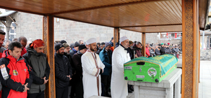 Artvin'de çığ altında kalan milli takım antrenörü dağcının cenazesi Erzurum...