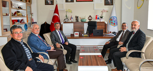 KMÜ Rektörü Prof. Dr. Mehmet Gavgalı Kazımkarabekir ilçesini ziyaret etti