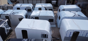 Manisa'da hayırseverlerin desteğiyle üretilen karavanlar deprem bölgesine g...