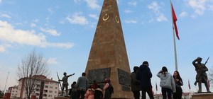 Iğdır'a gelen depremzede çocuklar doğal ve turistik alanları gezdi