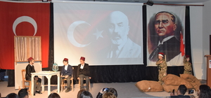 Yenipazar'da  İstiklal Marşı'nın kabulünün yıl dönümünde program düzenlendi