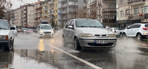 Kırşehir'de yağmur etkili oldu