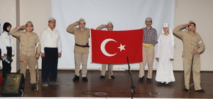 Manisa'nın ilçelerinde İstiklal Marşı'nın kabulü nedeniyle etkinlik düzenle...