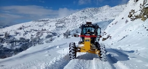 Amasya'da kar nedeniyle 57 köy yolu ulaşıma kapandı