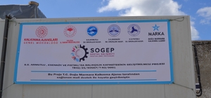 Yalova'da balıkçı barınaklarına buzhane ve buz makinesi hibe edildi