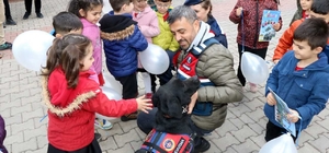 Kırşehir'de anaokulu öğrencilerine jandarma mesleği tanıtıldı