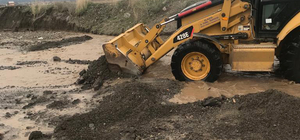 Elazığ'da sel ve toprak kaymaları köy yollarında hasara neden oldu