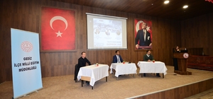 Gediz'de deprem paneli düzenlendi