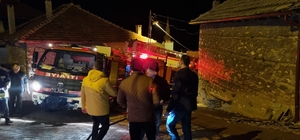 Derebucak'ta ev yangını söndürüldü