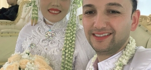 İşitme engelli Türk damat ile Endonezyalı gelin, Denizli'de evlendi