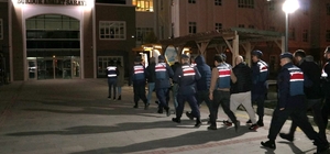 Burdur'daki "Kökünü Kurutma Operasyonu"nda 5 şüpheli tutuklandı