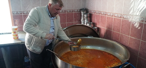 Çorum'daki tarihi aşevinden ramazanda her gün 390 haneye yemek ulaştırılıyor