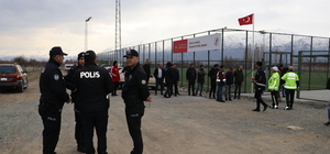 Erzincan'da amatör maç sırasında tribünde arbede yaşandı, 5 kişi gözaltına...