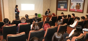 Kırşehir'de öğrencilere jandarmanın faaliyetleri tanıtıldı