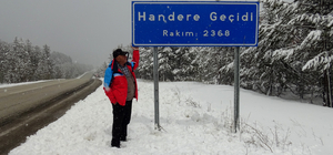 Kars ilkbaharda kışı yaşıyor