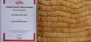 Ordu fındıklı burma tatlısı coğrafi işaretle tescillendi