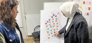 Malatya'nın Battalgazi ilçesinde deprem konutlarının inşası sürüyor