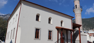 Restorasyonu tamamlanan Kırkağaç Karaosmanzade Camisi ibadete açılıyor