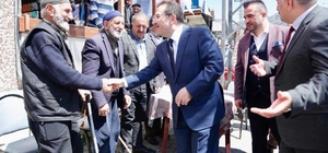 AK Parti Erzurum milletvekili adayları seçim çalışmalarını sürdürüyor