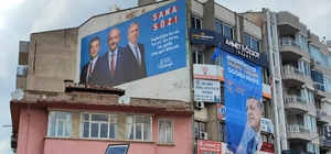 AK Parti Aydın İl Başkanlığından il seçim kuruluna pankart başvurusu