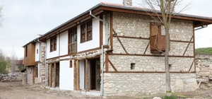 Aizanoi Antik Kenti'nin çevresindeki konakların restorasyonu tamamlandı