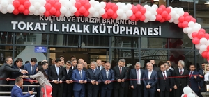 Kültür ve Turizm Bakan Yardımcısı Demircan,Tokat'ta kütüphane açılışlarına...