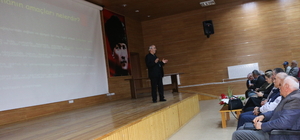 İspir'de "Ağaçlandırma ve Budama" konulu seminer düzenlendi