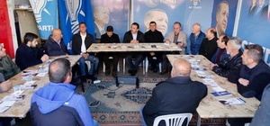 AK Parti Erzurum milletvekili adayları seçim çalışmalarını sürdürüyor