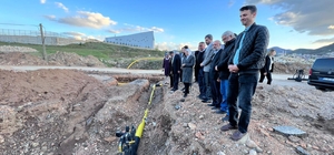 Arapgir'de doğal gaz altyapı çalışmalarına başlandı