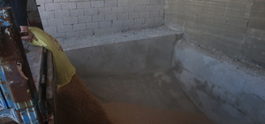 Tokat Artova'da kurulan tesiste çiftçilere hububat ürünlerini eleme hizmeti...