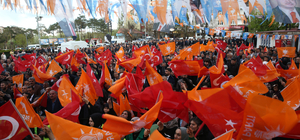 AK Parti Genel Başkanvekili Yıldırım, Muş'ta seçim bürosu açılışına katıldı...