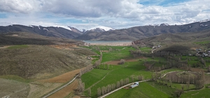 Bayburt'ta ilkbahar yağışlarıyla dolan baraj ve göletler çiftçiye umut oldu